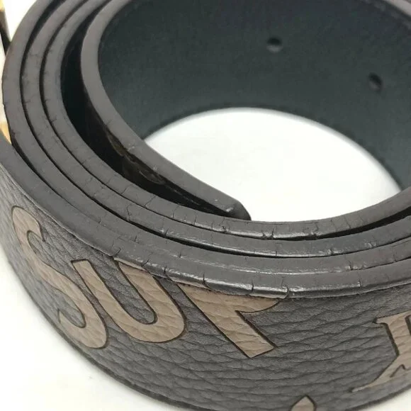 LOUIS VUITTON MP016 17aw Louis Vuitton x Supreme Monogram Ceinture LV belt - Picture 7 of 9